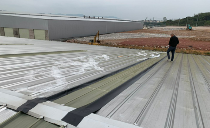 西青厂房屋面防水维修案例